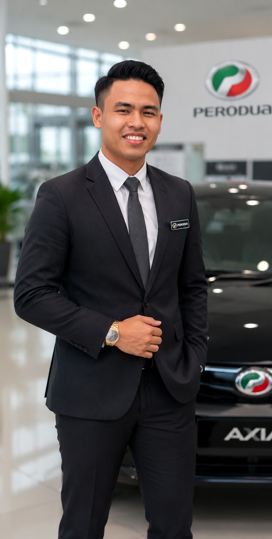 Izad Hakimi, Perunding Jualan Perodua Bertauliah